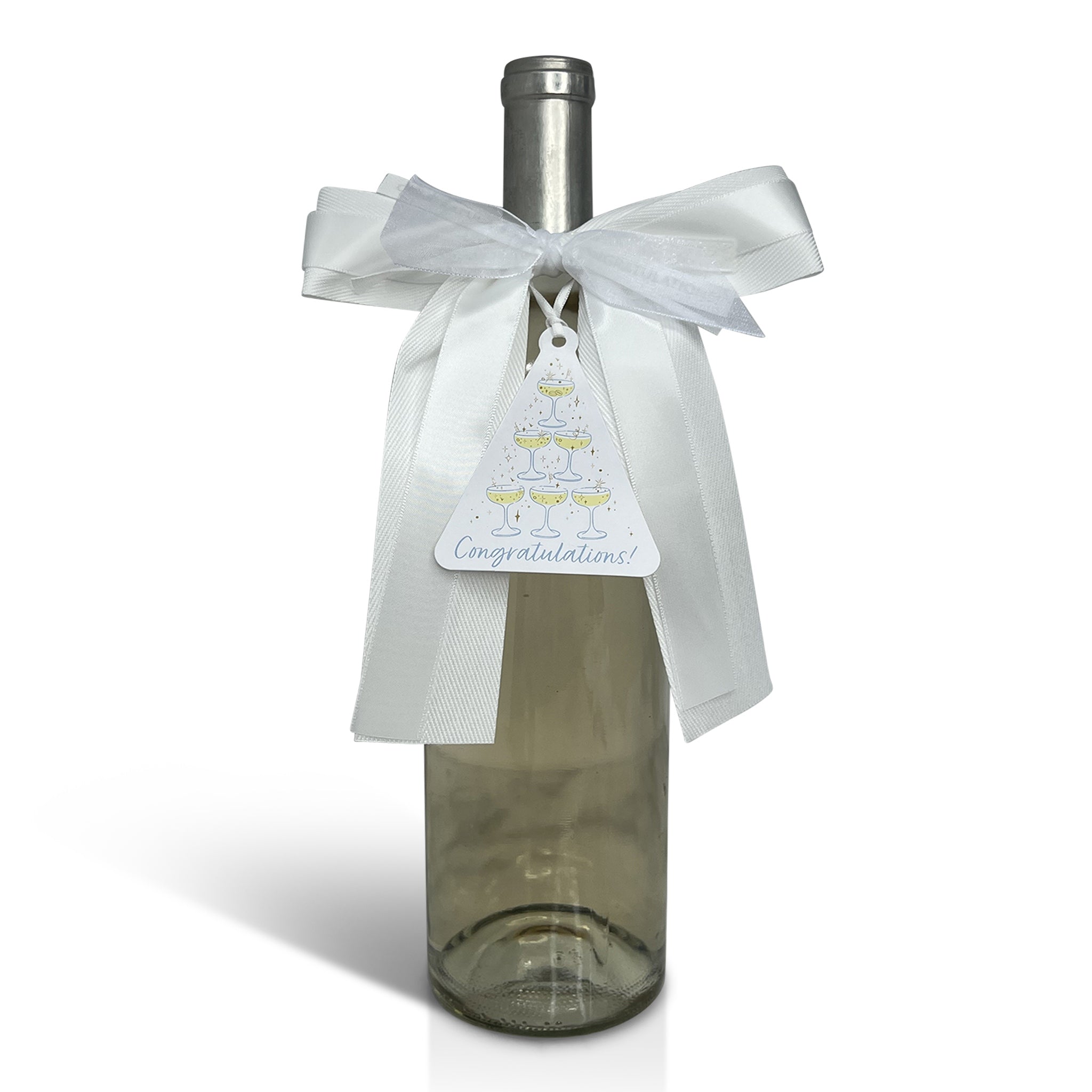 Bougie Bottle Bow™ - Congratulations! Champagne Tower – Wrapido!