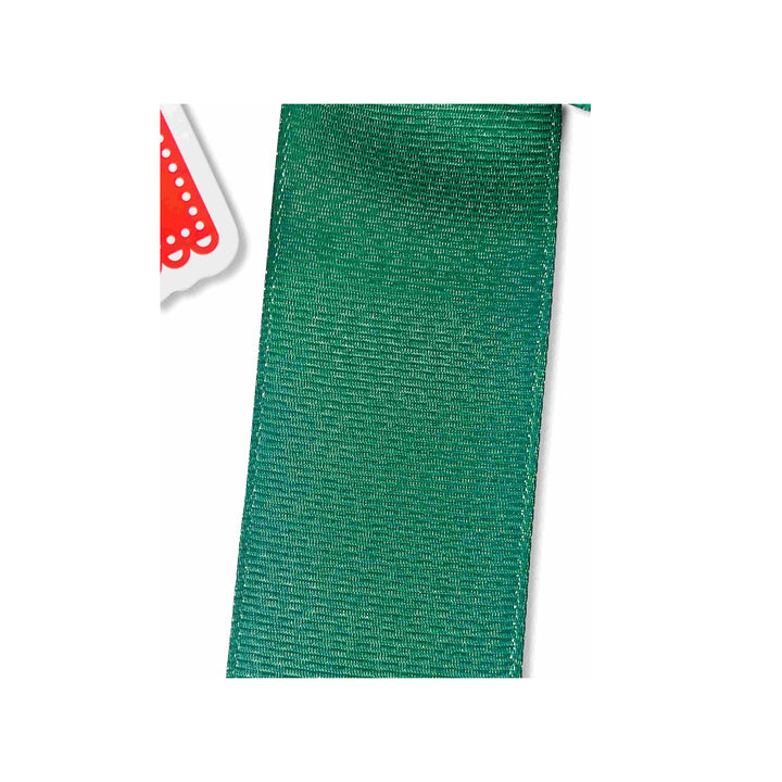 Bottle Bow + Gift Tag - Feliz Navidad Papel Picado